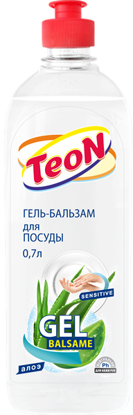 Teon Гель-бальзам для посуды  700мл фл. Алоэ 386538 - фото 120889