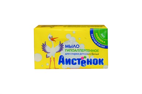 Хоз/мыло Аистенок 72% 200гр Детское в упак/48 5133 - фото 121571