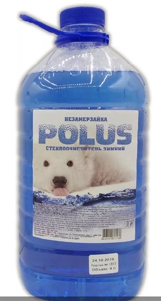 Автоочиститель зимний "POLUS" (-10C) 4л ПЭТ /135 398514 - фото 122903
