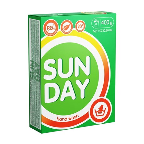 СМС Sunday ручная стирка 400г универсальный,  Беларусь 368737 - фото 124003