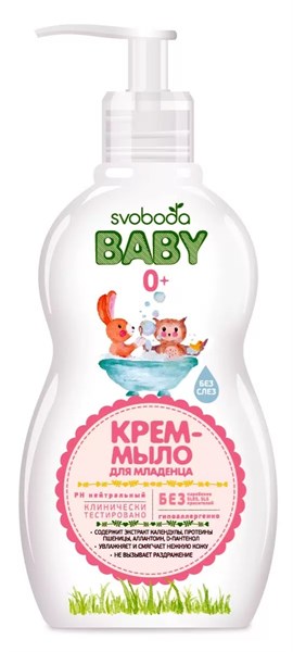 SVOBODA Baby 0+ крем-мыло д/младенца 250мл/12 - фото 124944