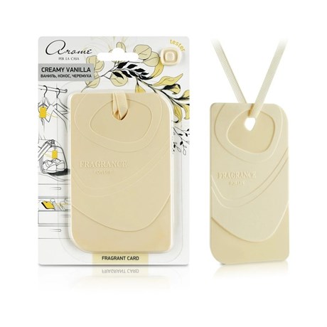 Ароматизатор для дома "Fragrant Card" Creamy vanilla арт. 6002 402996 - фото 125258