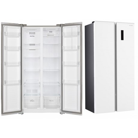 Холодильник WILLMARK SBS-647IGW DUAL INVERTER белый - фото 33005