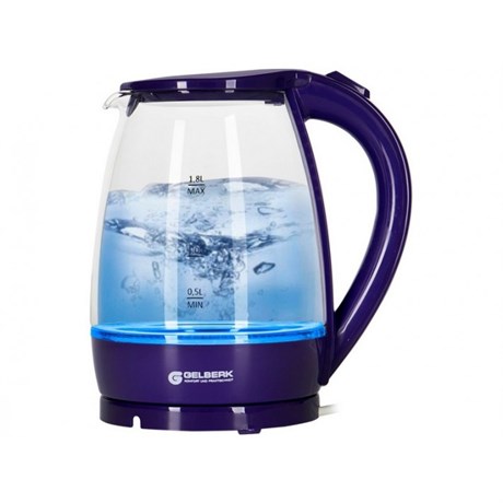 Чайник электрический Gelberk GL-471 фиолетовый - фото 33516