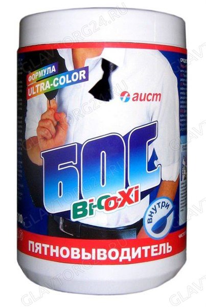 Бос Bi-O-Xi пятновыводитель банка 500гр/30 - фото 34231