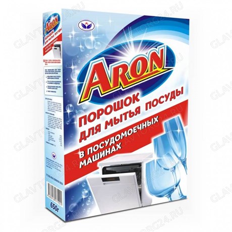 ARON  Порошок для посудомоечных машин 650 гр. (16 шт.) - фото 34282