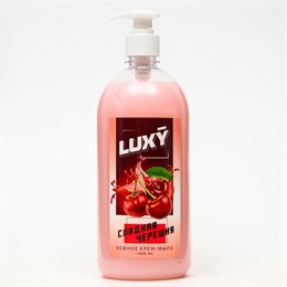 Luxy крем-мыло жидкое 1л дозатор Сладкая черешня