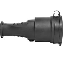 Розетка переносная с защитной крышкой каучуковая 230В 2P+PE 16A IP44 EKF