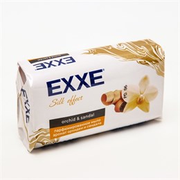EXXE парфюмированное мыло 140г аромат орхидеи и сандала (silk effect)