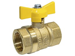 Кран шар. 3/4" г/г бабочка CTM СТАНДАРТ CWFFB034 140628