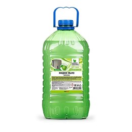 Жидкое мыло "Soapy" 5л. эконом "яблоко" Clean&Green /2