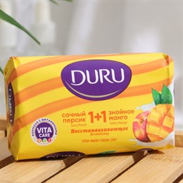 Дуру 1+1 SOFT SENSATIONS т/м 80гр/72шт персик-манго