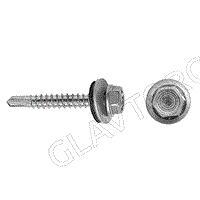 СВФС Саморез кровельный ZP 6,3х76 (100шт) 0101874