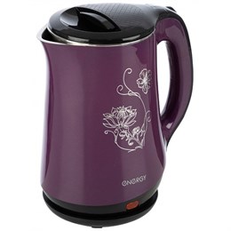 Чайник ENERGY E-265 фиолетовый, двойной корпус