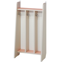 Шкаф для полотенец напольный (3 секции) (пастельные цвета)