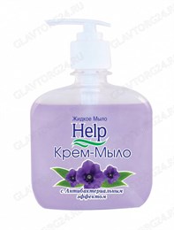 HELP жидкое крем-мыло дозатор Антибактериальное 300гр/10 130231