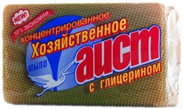 Хоз/мыло Аист 150гр с Глицерином упак/60