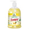 Жидкое мыло "Soapy" 500мл эконом "Ананас" с дозатором Clean&Green CG8241 - фото 121592