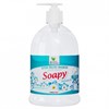 Крем-мыло жидкое "Soapy" 500 мл. Альпийский луг увлажняющее с дозатором Clean&Green /6 - фото 122014
