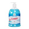 Жидкое мыло "Soapy" 500мл антибактериальное с дозатором Clean&Green /6 - фото 125003