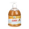 Жидкое мыло "Soapy" хозяйственное с дозатором 1000 мл. Clean&Green CG8097 - фото 125169