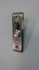 Кнопка выхода AT-H801A узкая  врезная серебро - фото 35596