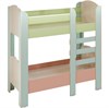 Кровать двухъярусная, для детей от 3 до 7 лет (пастельные цвета) - фото 38999
