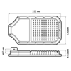 Светильник светодиодный консольный PSL 05-2 30w 1515810332 - фото 43071