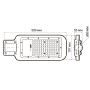 Светильник светодиодный консольный PSL 07 120w 1111579778 - фото 43188