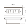 Светильники светодиодные встраиваемые PWS/R S170070 3w 1129592090 - фото 43934